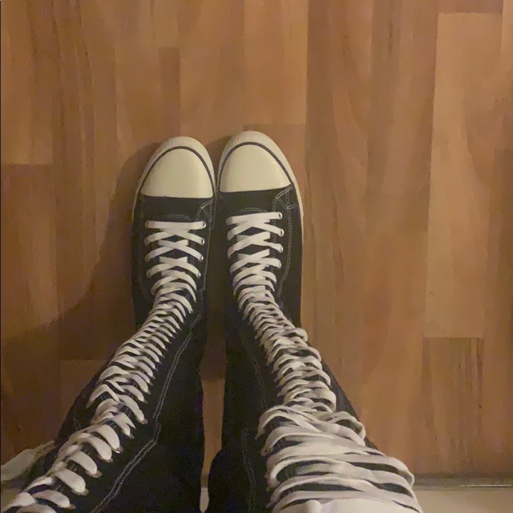 Over the Knee Sneaker boots